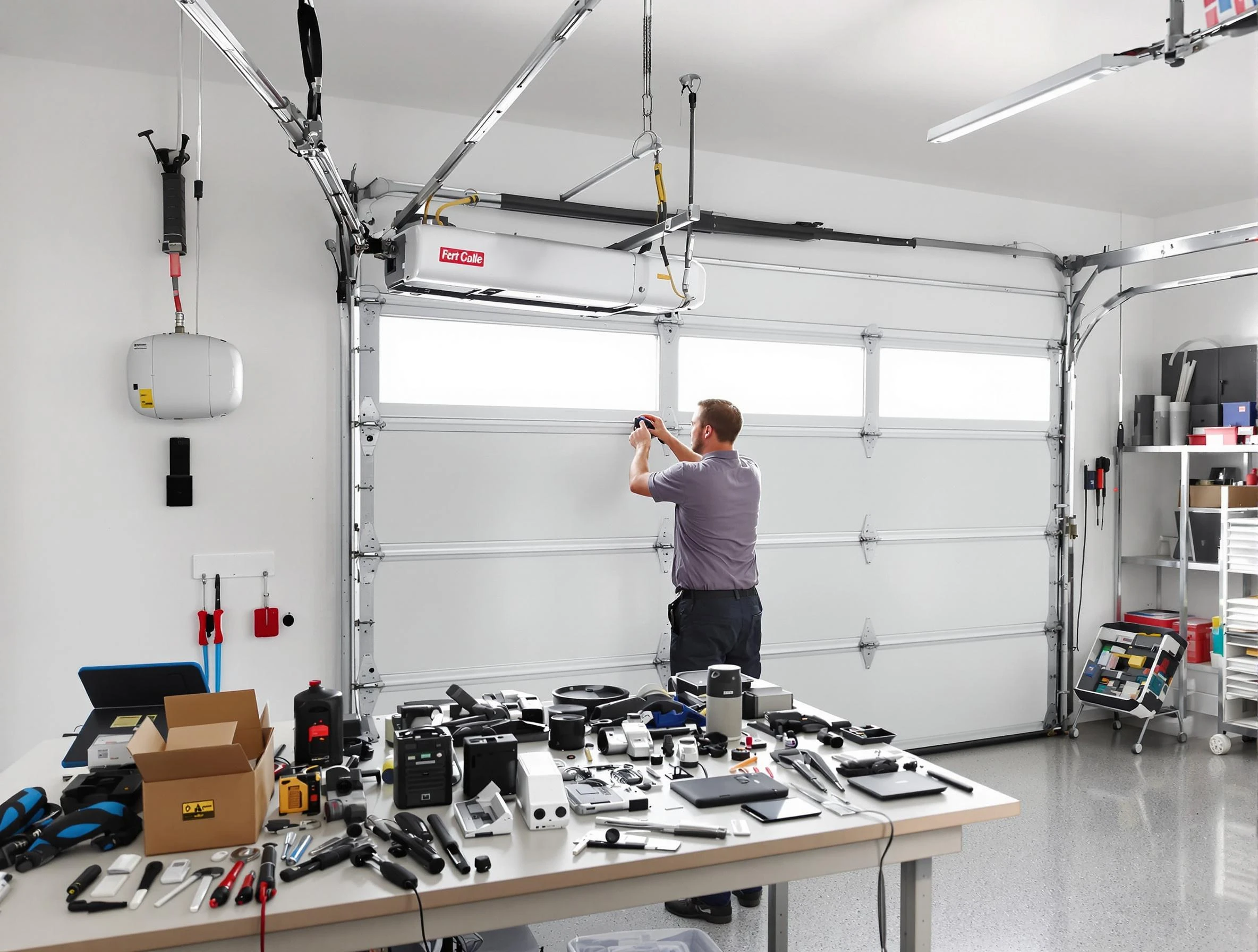 Garage Door Opener Repair in Noble